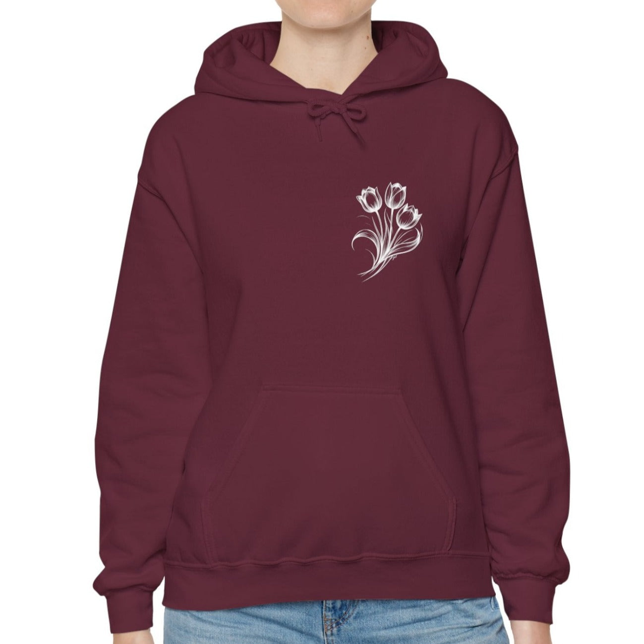 Chic Tulips Hoodie