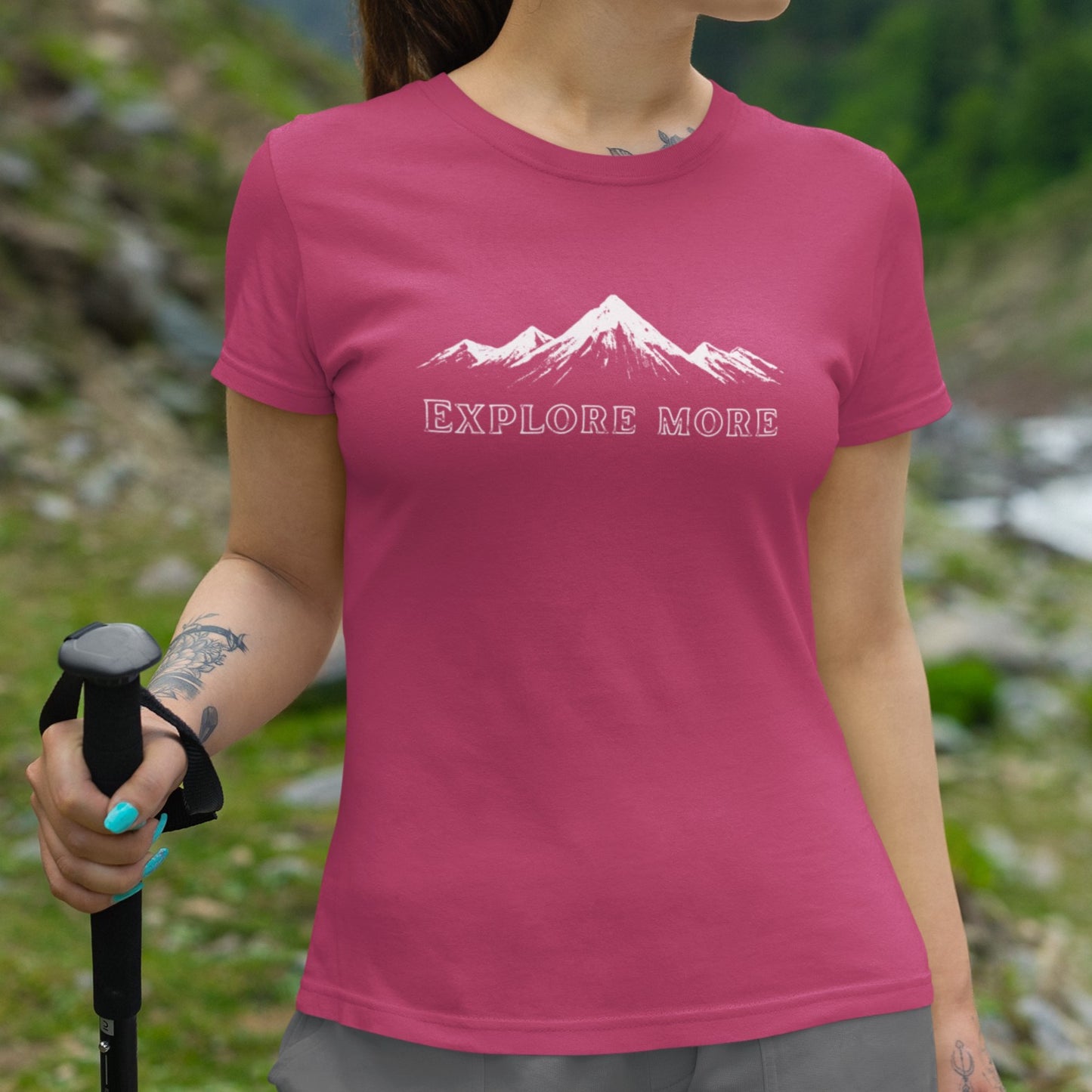 Explore more, Mountain Women's Tee