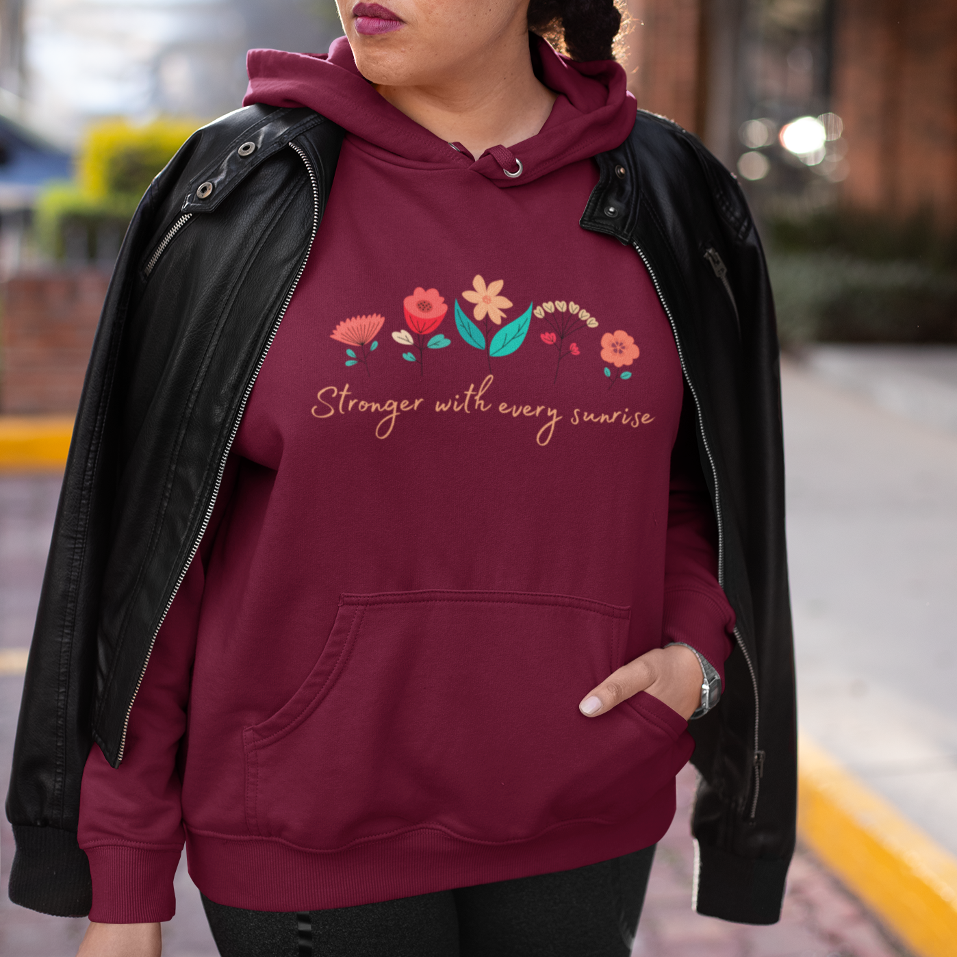 maroo  design hoodie, american hoodie, empower women apparel, gift for mom, 