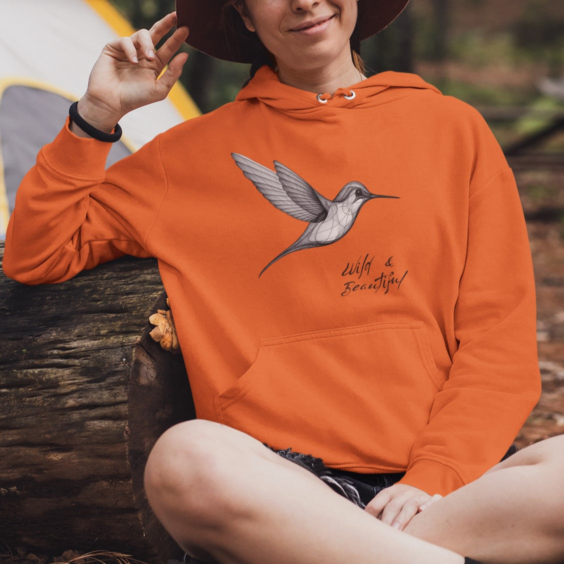 Wild and Beautiful, Hummingbird Hoodie