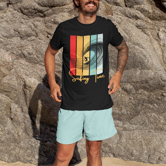 Tiempo de surf Camiseta unisex Softstyle