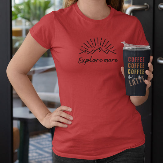 Explore more,Women's Tee